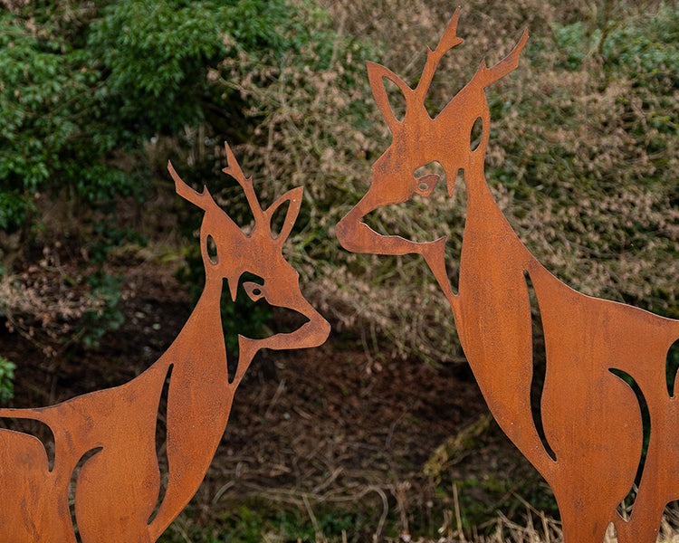 Metal Animal Silhouettes laser art