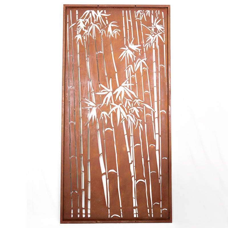 Bamboo Design Garden Screen Wall Art.