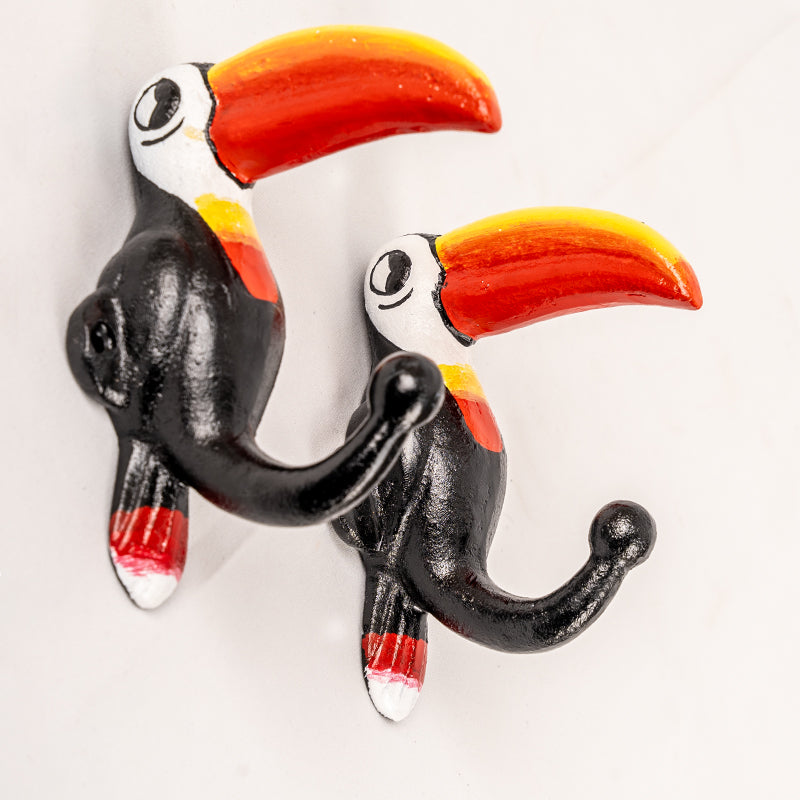 Pair of Toucan Coat Hooks.