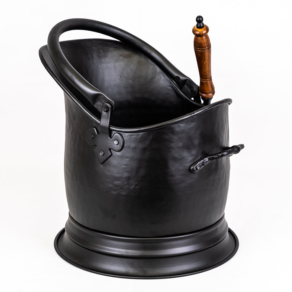 Premium Black Coal Bucket and Shovel.