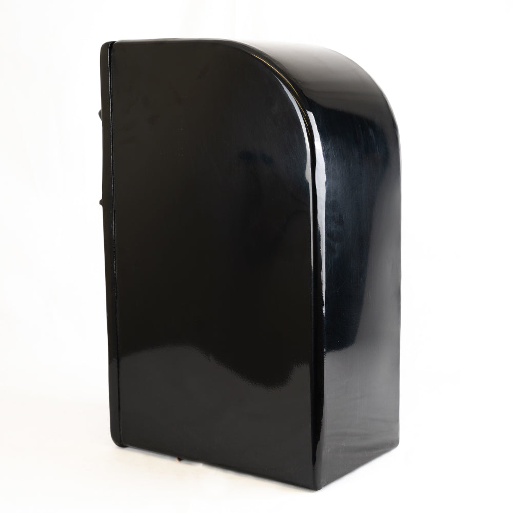 Black Irish Cast Iron Post Box.