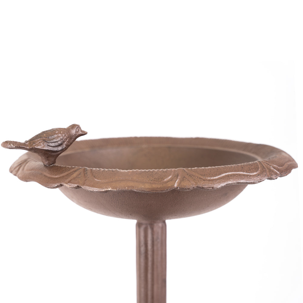 Floor Standing Bird Bath And Feeder.