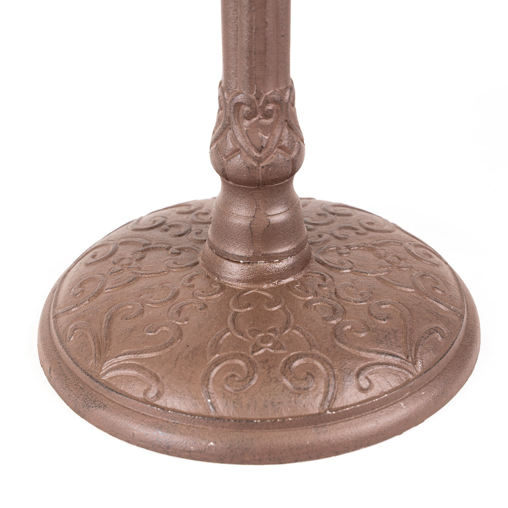 Floor Standing Bird Bath And Feeder.