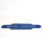 British Railways Totem Sign | Classic Vitreous Enamel Blue.