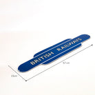 British Railways Totem Sign | Classic Vitreous Enamel Blue.