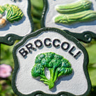 Six Vegetable Plant Signs.