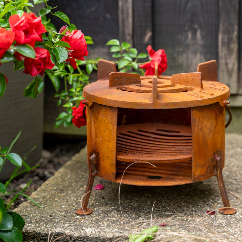 Small Fishing and Camping Charcoal Stove.