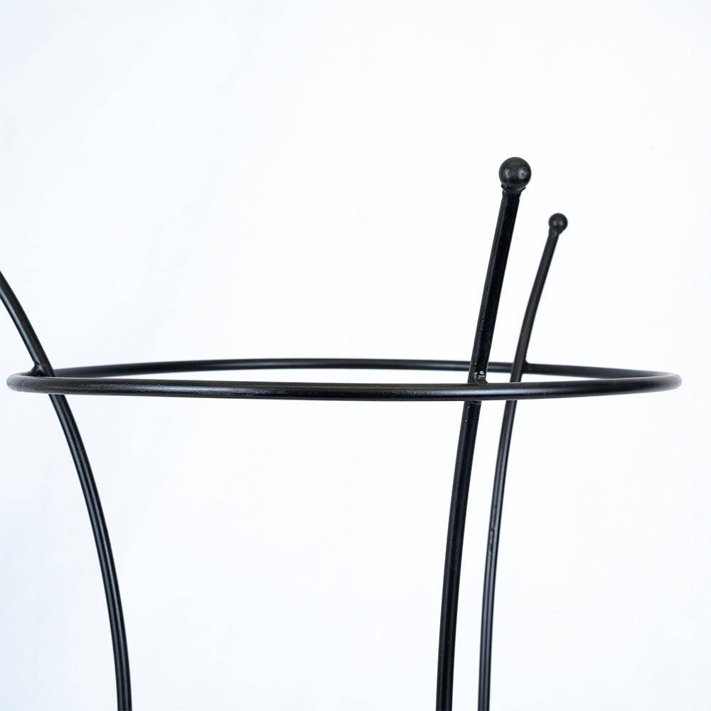 Peony Cage Black Plant Support.