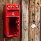 Red CR Post Box.