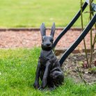 Cast Aluminium Hare Statue.