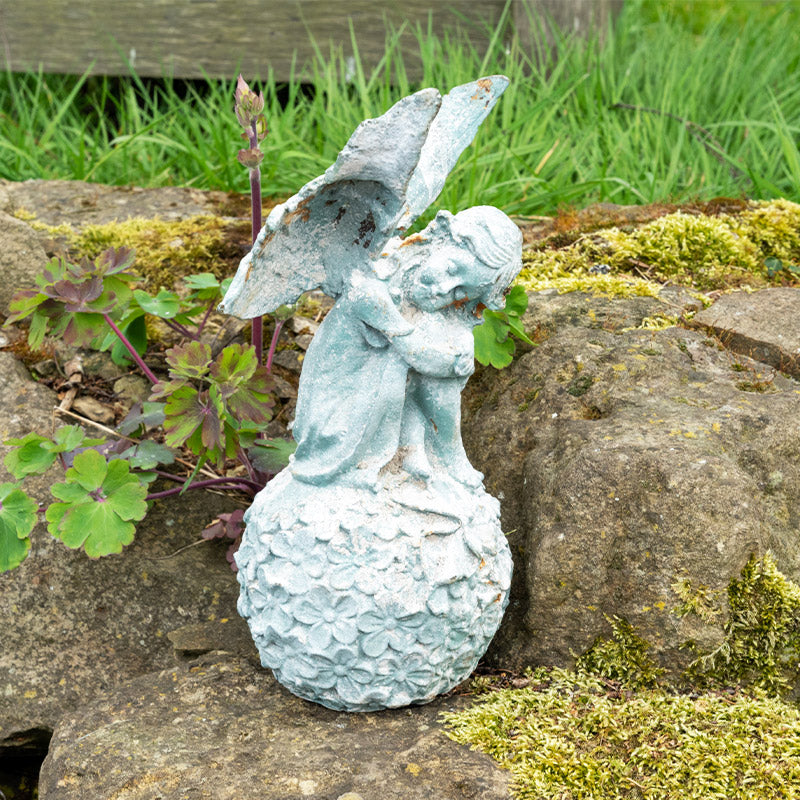 Sitting Fairy Garden Ornament.