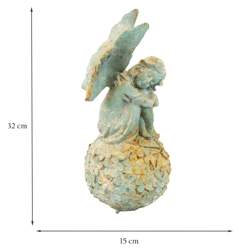 Sitting Fairy Garden Ornament.