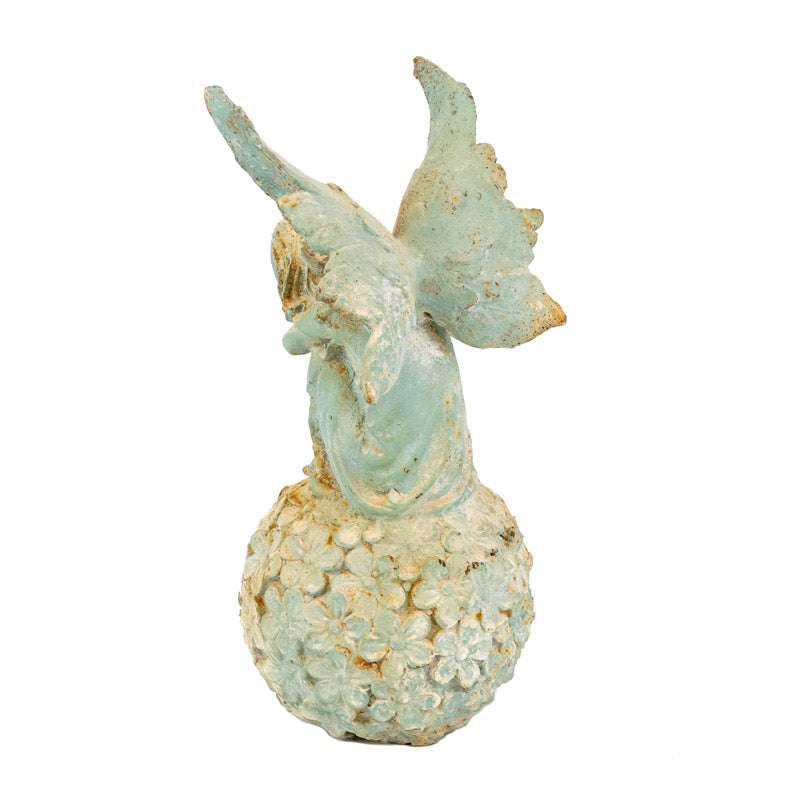 Sitting Fairy Garden Ornament.