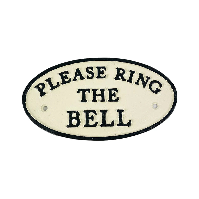 Please Ring the Bell Sign.