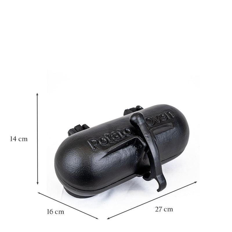 Cast Iron Potato Cooker.