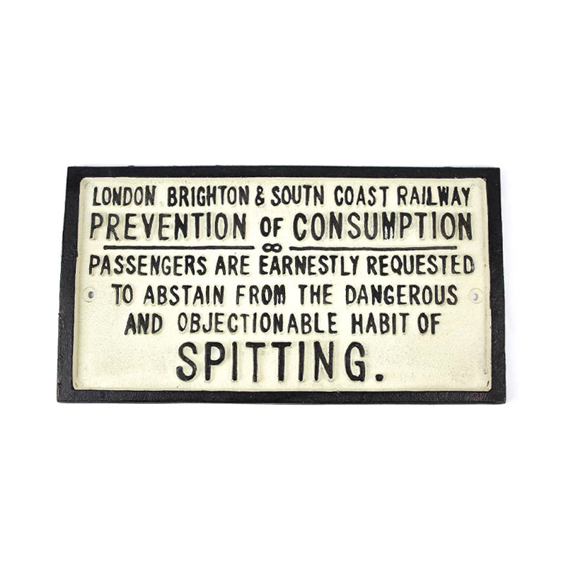 Cast Iron Reproduction Railway Sign.