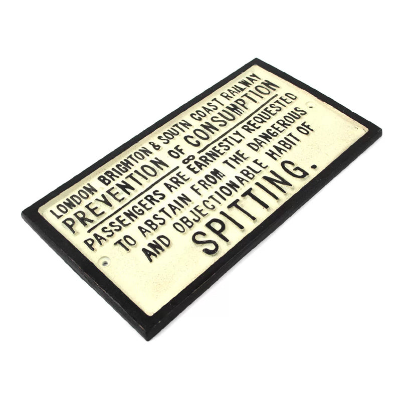 Cast Iron Reproduction Railway Sign.