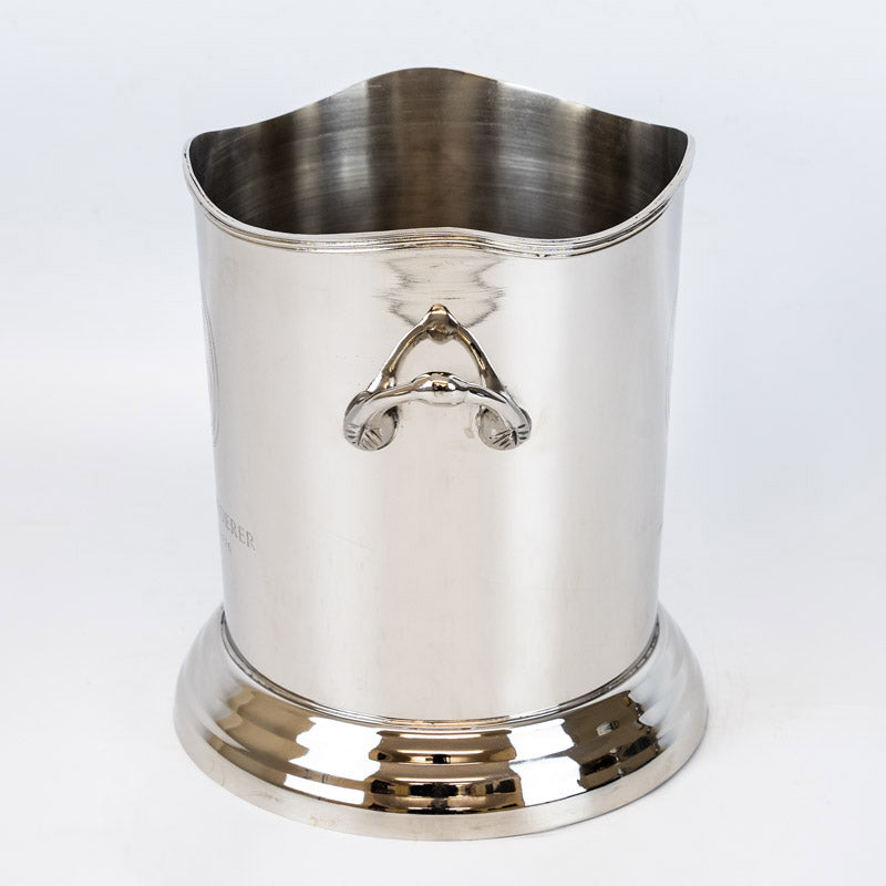 Champagne Ice Bucket in Polished Aluminium.