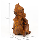 Cast Iron Garden Gnome Statue.