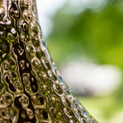 Copper Metal Hanging Bird Feeder.