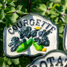 Set of Six Vegetable Garden Markers.