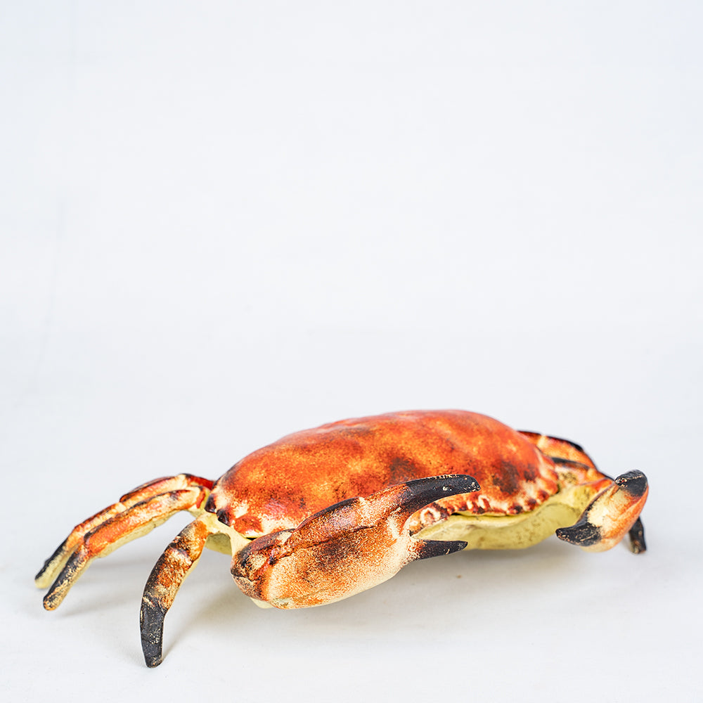 Cast Iron Crab Ornament.