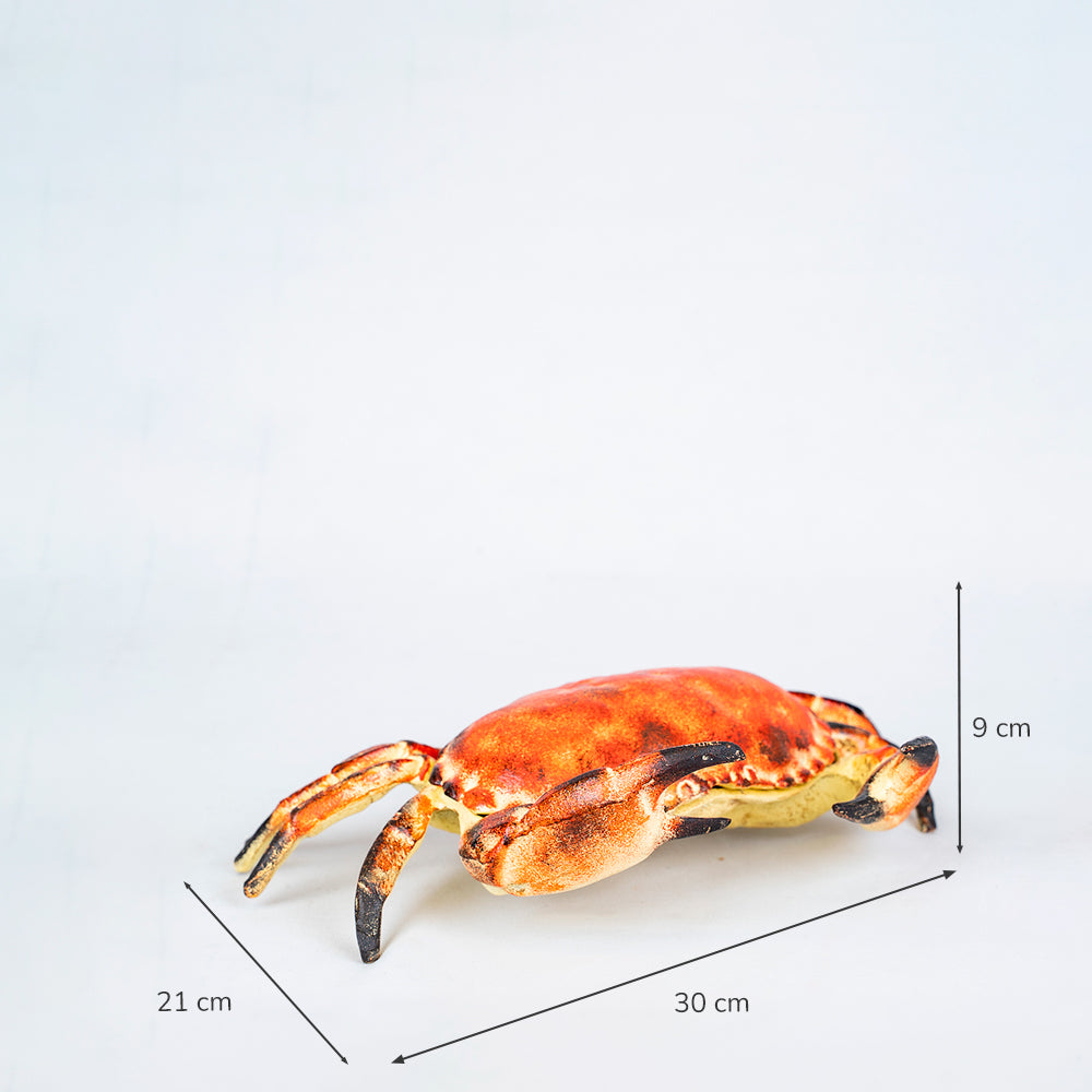 Cast Iron Crab Ornament.