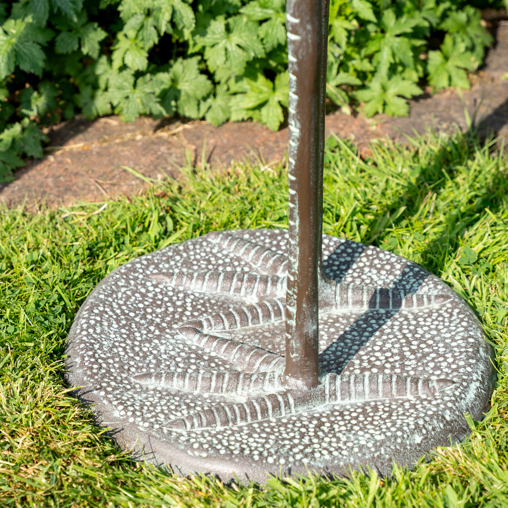 Tall Cast Aluminium Garden Cranes - Outdoor Large Bird Statues.