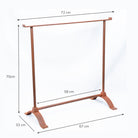 Heavy Duty Cast Iron Table Stands | Pair of Rustic Table Legs.