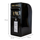 Elizabeth Regina Black ER Post Box.