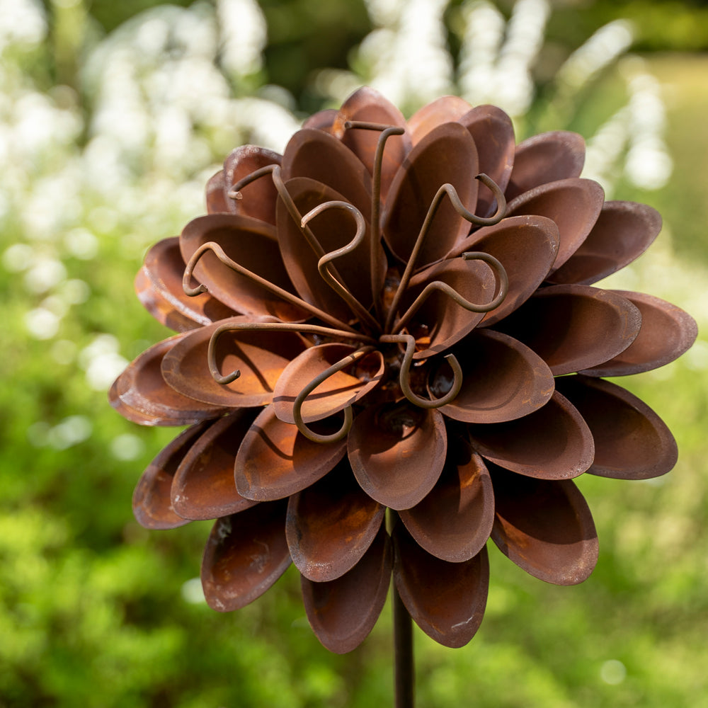 Handmade Flower Plant Stake Design 4.