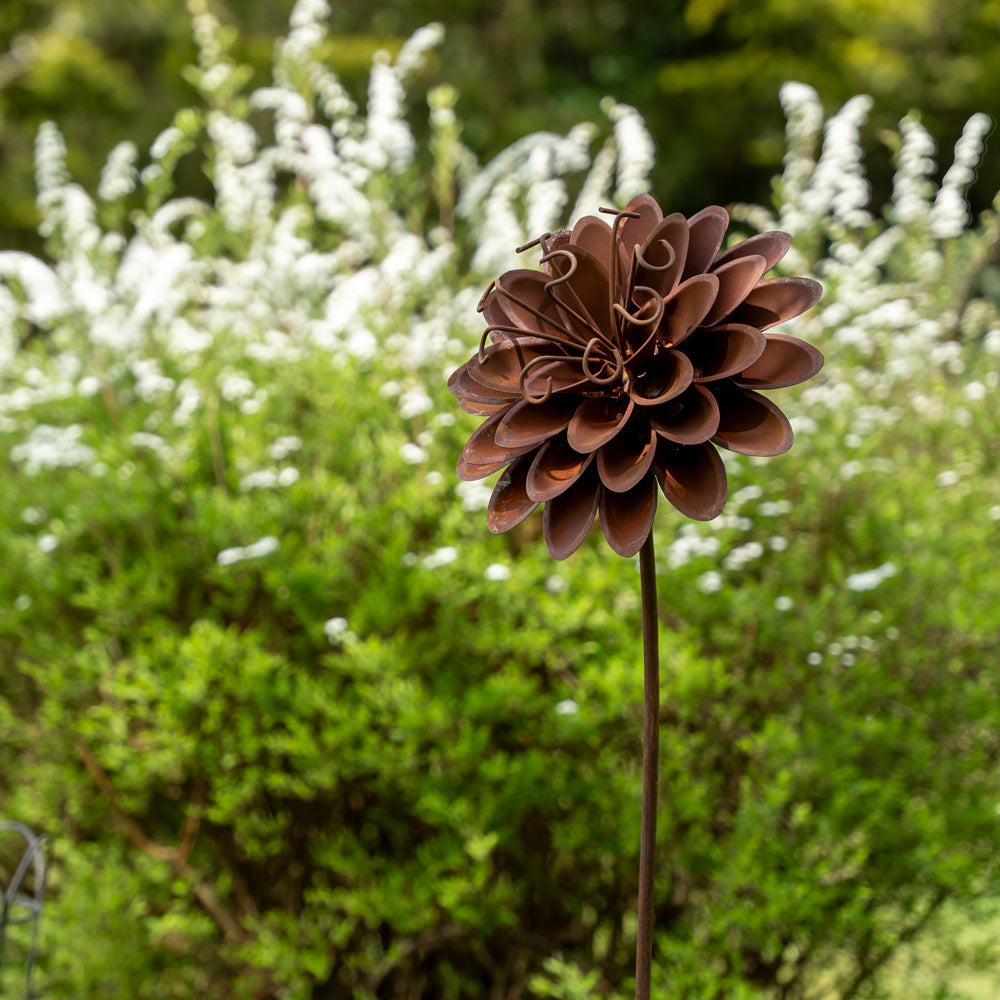 Handmade Flower Plant Stake Design 4.
