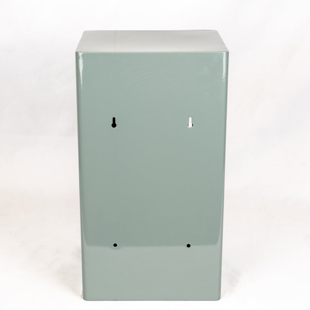 Cast Iron French Grey Wall Mounted Post Box.