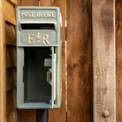 Elizabeth Regina French Grey ER Post Box.