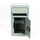 Cast Iron French Grey Wall Mounted Post Box.