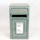 Cast Iron French Grey Wall Mounted Post Box.