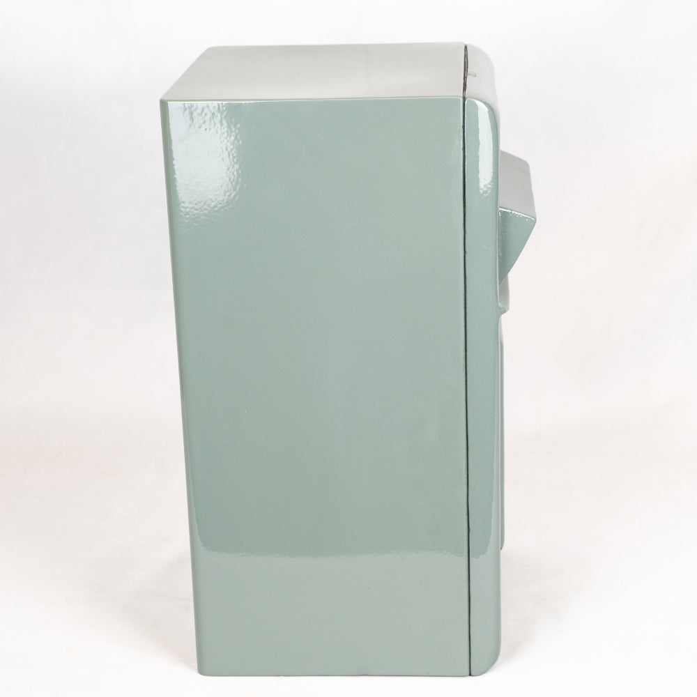 Cast Iron French Grey Wall Mounted Post Box.