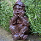 Cast Iron Garden Gnome Statue.