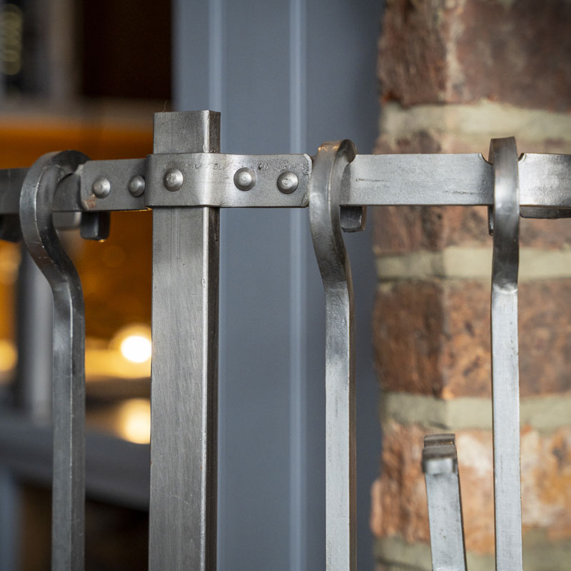 Greystone' 4 Piece Fireside Companion Set.