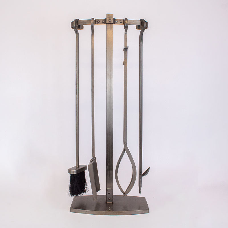 Greystone' 4 Piece Fireside Companion Set.