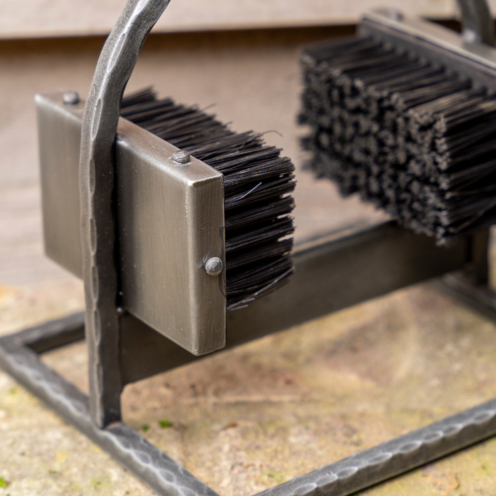 Chawton' Hand Forged Boot Brush and Scraper.