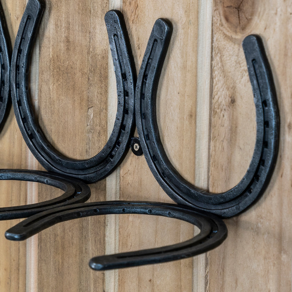 Horseshoe Boot and Welly Rack.