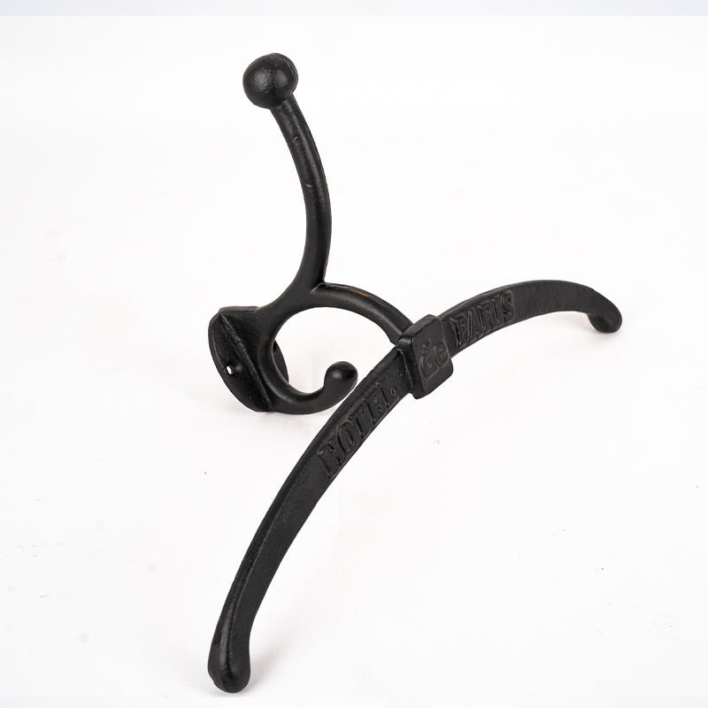 Hotel De Paris' Iron Valet Coat Hook.