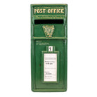 Irish Green Cast Iron Post Box.
