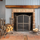 Metal Kindling Holder.