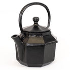 Black Cast Iron Kettle | Rustic Lantern Style.