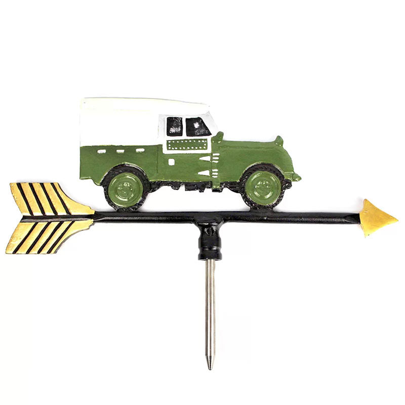 Metal Land Rover Weathervane.