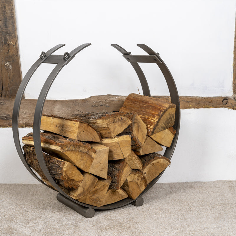 Large Indoor Log Storage Holder.
