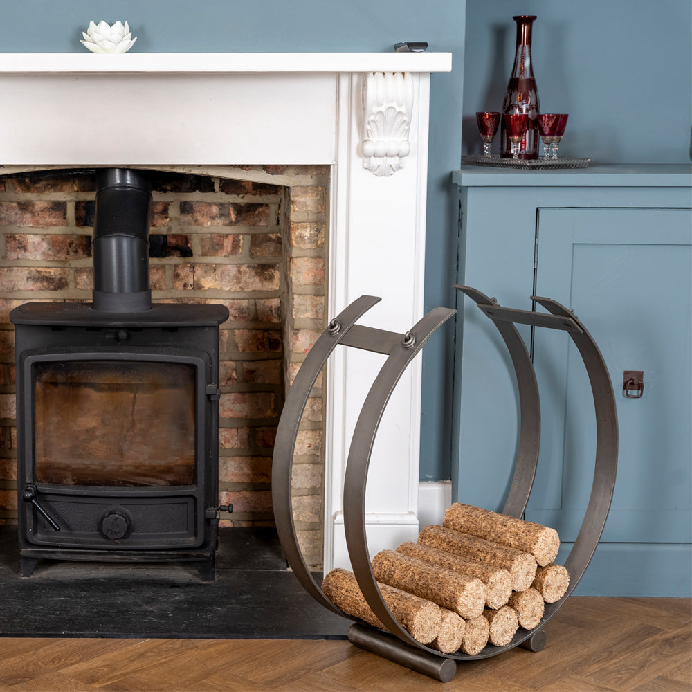 Large Indoor Log Storage Holder.