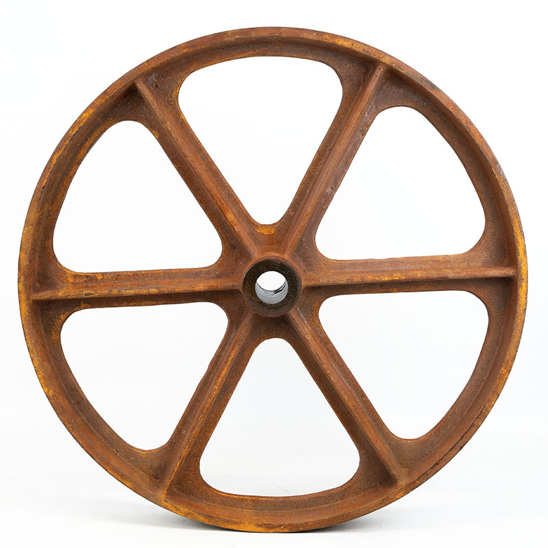 Cast Iron Shepherds Hut Wheel 24 Inches.